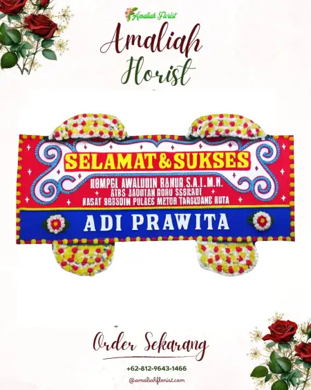Papan Bunga Ucapan Selamat Kepulauan Tanimbar